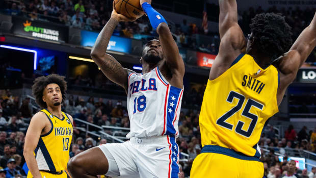 Shake Milton will take on the Sixers as a member of the Knicks for the first time on Sunday.